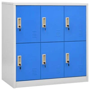 Industrial Steel Locker Cabinet Gym School Office Metal Storage Rack Cupboard - Picture 1 of 9