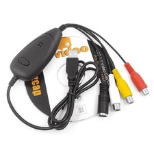 Easycap EZCAP172 USB 2.0 Audio Video Capture VHS VCR TV to DVD Converter Adapter