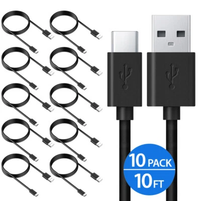 10x OEM Samsung USB-C Cable Type C Charger For Galaxy S8 S9 S10 Plus Note 8 9 10 - Image 1 of 4