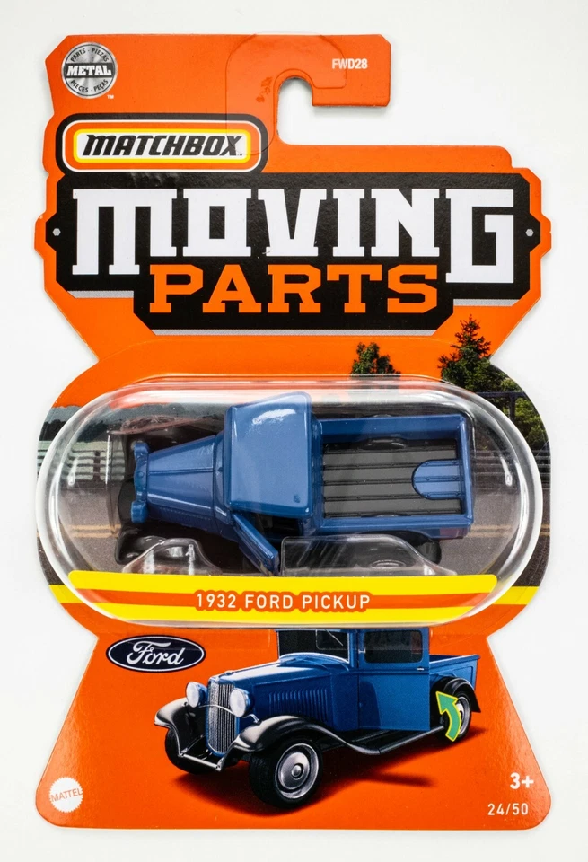 2022 Matchbox Moving Parts #24 1932 Ford Pickup WASHINGTON BLUE | FSC - Image 1 of 1