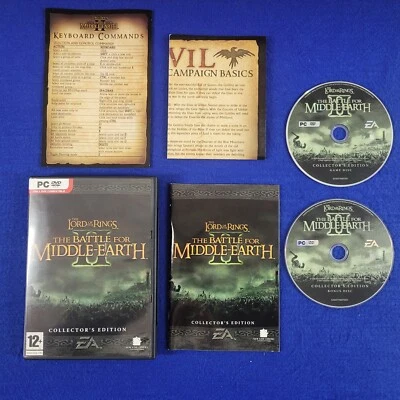pc LORD OF THE RINGS Battle For Middle Earth II Collectors Edition *x LOTR DVD - Image 1 of 4