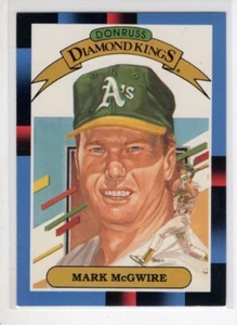 1987 DONRUSS LEAF MARK MCGWIRE BASEBALL CARD #1 EX - Picture 1 of 1