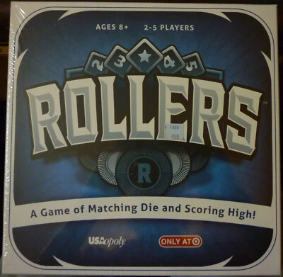 NEW Rollers A Game of Matching Die & Scoring High USAopoly Strategy 2-5 Players  - Image 1 of 4