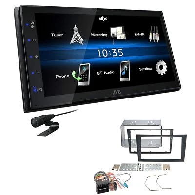 JVC 2 DIN Digital Autoradio Bluetooth USB für Opel Astra H ohne Canbus - Bild 1 von 4