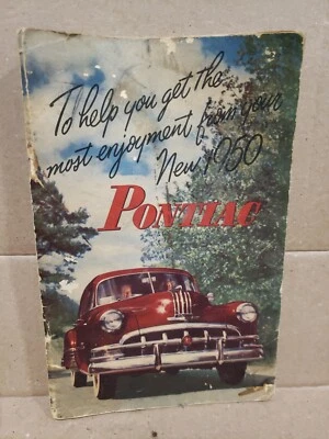Pontiac Chieftain Streamliner 1950 manual del propietario reparación Foto 1 de 4