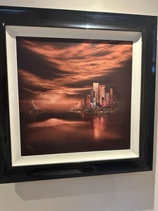 Bob Barker Original Canvas Framed ‘New York - Picture 1 of 4