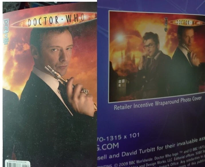 Doctor Who The Forgotten 6 Retailer Incentive Wrapcover  Foto 1 de 1