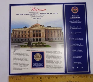 BU 2008 P U.S. STATE QUARTERS COLECTION ARIZONA BRADFORD - Picture 1 of 6