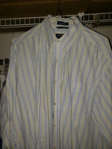 Alexander Julian Classics Shirt Mens 17 32/33 Buttonup Long Sleeves Striped nice - Picture 1 of 8