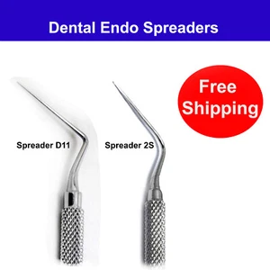 Dental Endo Spreaders D11 & 2S Cavity Filling Diagnostics Endodontics Explorers - Picture 1 of 7