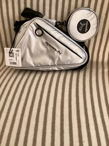 Puma X Pronounce Women’s Silver Shoulder Bag  078898 01 - Picture 1 of 5