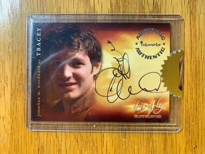 FIREFLY 🔥 Autograph Card #A-11 Jonathan Woodward RAZOR Seal Inkworks 2006 - Image 1 of 2