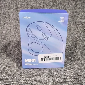 Ratón Trackball Inalámbrico Nulea M501 Ergonómico Diestro BT o USB Recargable - Imagen 1 de 7