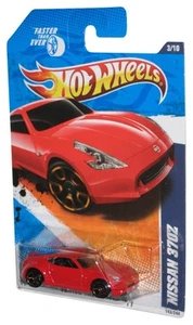 Hot Wheels Faster Than Ever '11 3/10 (2010) Red Nissan 370Z Toy Car 143/244 - Picture 1 of 1