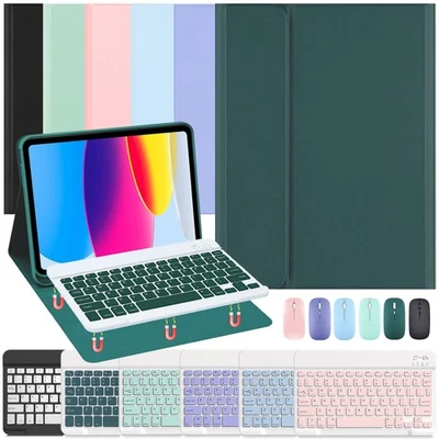 SPARROON Smart Case For iPad A16 11 inch 2025 (11th Gen) Keyboard Mouse A3354 A3355 A3356