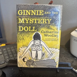 GINNIE AND THE MYSTERY DOLL By Catherine Woolley *HC With DJ 1971 - Afbeelding 1 van 12