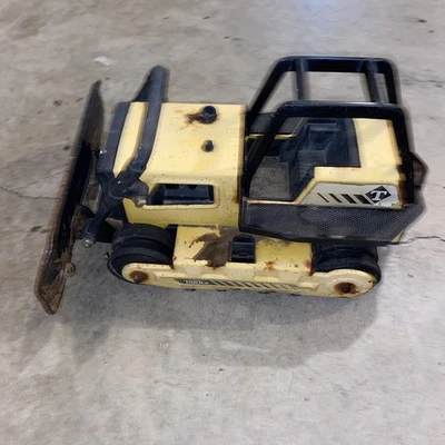 Vintage Pressed Steel Tonka Bull Dozer (Approx 13 Inches Long) No Tracks - Image 1 of 4