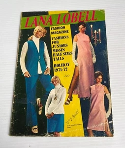 Lana Lobell Fashion Magazine Catalogue Holiday 1971-72 Retro Vintage Original - Picture 1 of 10
