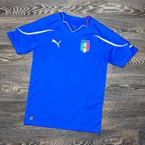 Puma ITALY National Team Home Kit 2010 World Cup SA Jersey Shirt size Small - Picture 1 of 16