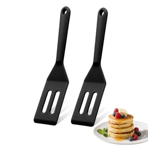 Small Silicone Spatulas 2 Pack: Mini Heat-Resistant Spatula for Nonstick Pans... - Picture 1 of 7