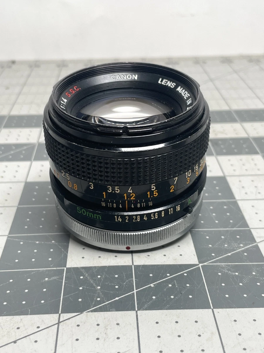 Canon 50mm f/1.4 Camera Lenses for sale | eBay