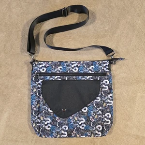 Sipsey Wilder Sidetrack Crossbody Bag Purse Black Venom Grove Snakes - Picture 1 of 15