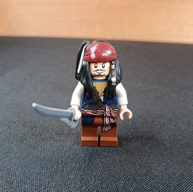 Lego Pirates of The Caribbean Captain Jack Sparrow poc001 4192 4191 4183 853219