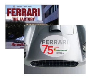 Ferrari 75 Years The Factory Maranello's Secrets 1950-1975 2 Book Set - Picture 1 of 3