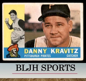 1960 Topps #238 Danny Kravitz Pittsburgh Pirates - Picture 1 of 2