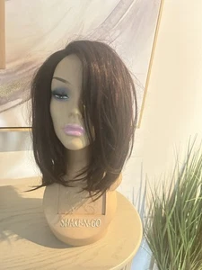 LACE FRONT Ombré Bob / natürlich aussehende Perücke / zarte Enden - Bild 1 von 7