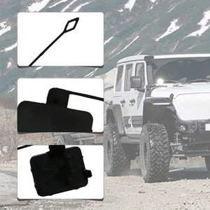 Front Bumper Tow Hook Cover Caps Towing Eye 51117167575 for E90 2005-2008 - Picture 1 of 8