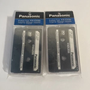 Panasonic Endless Tape Outgoing Message Cassette Tape 30 Sec KX-C030 NEW NOS - Picture 1 of 3