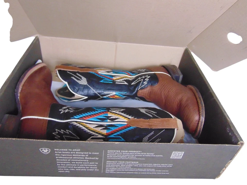 Ariat Women’s Frontier Chimayo Western Cowboy Boots Size 8.5B – With Box & Tags - Image 1 of 4