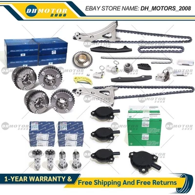 Camshaft Adjuste Kit&Timing Chain Kit for Mercedes Benz E550 ML550 S550 G63 SL63 — 第 1/4 张图片