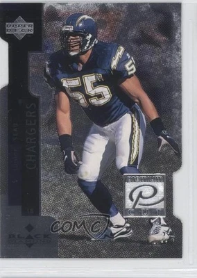 1998 Upper Deck Black Diamond Premium Cut Junior Seau #PC9 HOF - Image 1 of 2