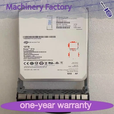 Lenovo 12TB 12Gb V5000E V5000 02PX524 02YC072 SAS 3.5" Hard Drive HDD - Image 1 of 4