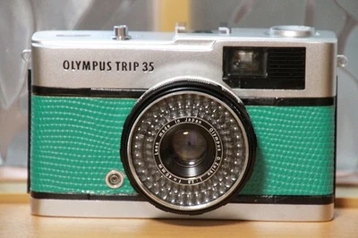 Olympus Trip 35 35mm Point & Shoot D.Zuiko 40mm Overhauled, Tested, Near Mint - Image 1 of 3