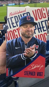 STEPHEN VOGT CLEVELAND GUARDIANS BOBBLEHEAD SGA 7/19/25 - Picture 1 of 4