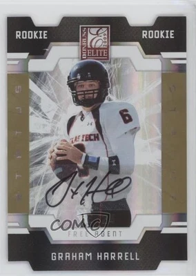 2009 Donruss Elite Rookies /24 Graham Harrell #137 Rookie Auto RC - Image 1 of 2