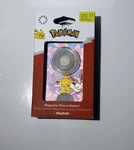 Popsockets Pokemon Pikachu Sylveon Magnetic Phone Wallet With Grip Brand New - Photo 1 sur 2