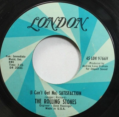 45 The Rolling Stones - (I Can't Get No) Satisfaction / the Under Assistant West - Image 1 of 2