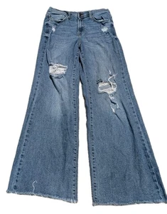 Kensie Jeans Damen Größe 10/30 Blau Denim Helle Waschung Weites Bein Baggy Y2K  - Bild 1 von 7