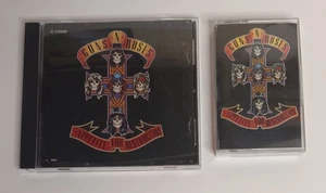 Guns N Roses - Appetite For Destruction (CD & Cassette, 1987) Geffen Records - Photo 1/5