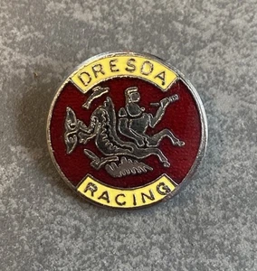 Dresda Racing Brosche Anstecknadel Pin Motorrad 21mm Motorcycle Emaille - Bild 1 von 3