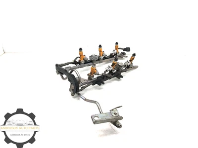 Infiniti Q70 Q70L 2011-2019 3,7 L V6 motor riel de combustible con juego de inyectores de combustible OEM Foto 1 de 4