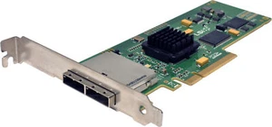 LSI SAS3801E L3-01123-04E 3G PCIe x8 SAS/SATA RAID Controller FP - Afbeelding 1 van 6