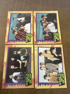 1989 New Kids on the Block 4 Card Posing Lot 5 NM+ Free Shipping!