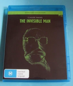 THE INVISIBLE MAN BLU-RAY Claude Rains - Picture 1 of 2