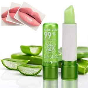 1PC Moisture Lip Balm Long-Lasting Natural Aloe Vera Lipstick Color Long Lasting - Picture 1 of 6