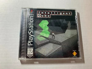 Intelligent Qube IQ (PlayStation 1 PS1, 1997, Black Label) Complete & Tested! - Picture 1 of 4